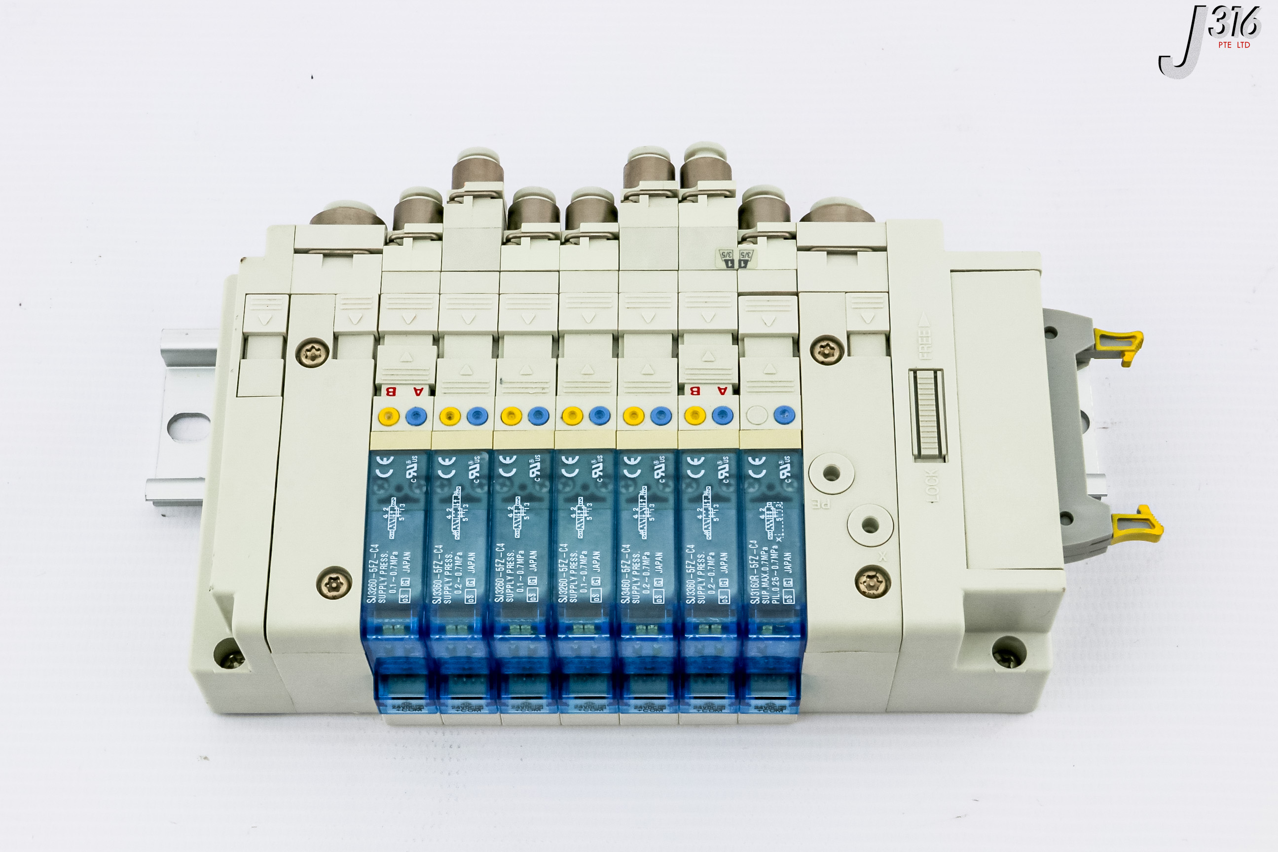 Smc Slot Pneumatic Manifold Pcw Type Sj Fz C J Gallery